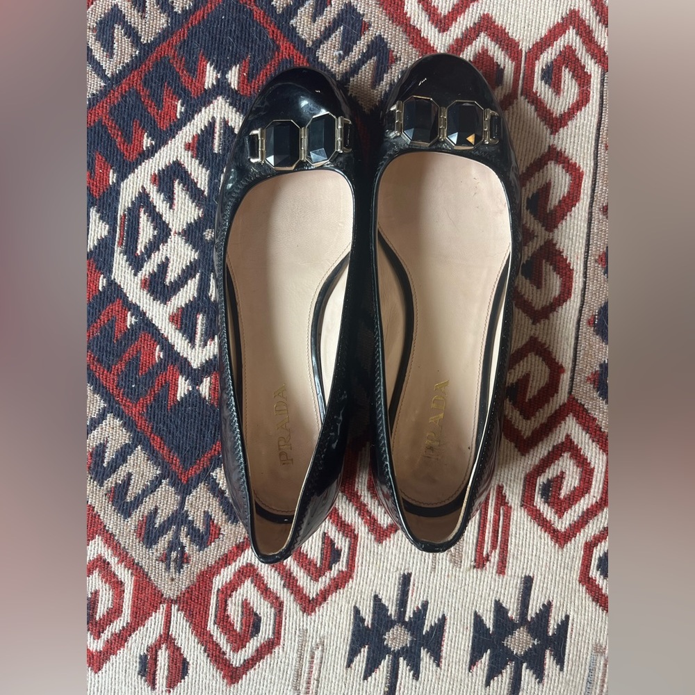 Vintage Prada Ballet Flats